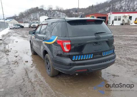 2019 Ford Police Interceptor z USA, uszkodzony, nr VIN 1FM5K8AR2KGB22666